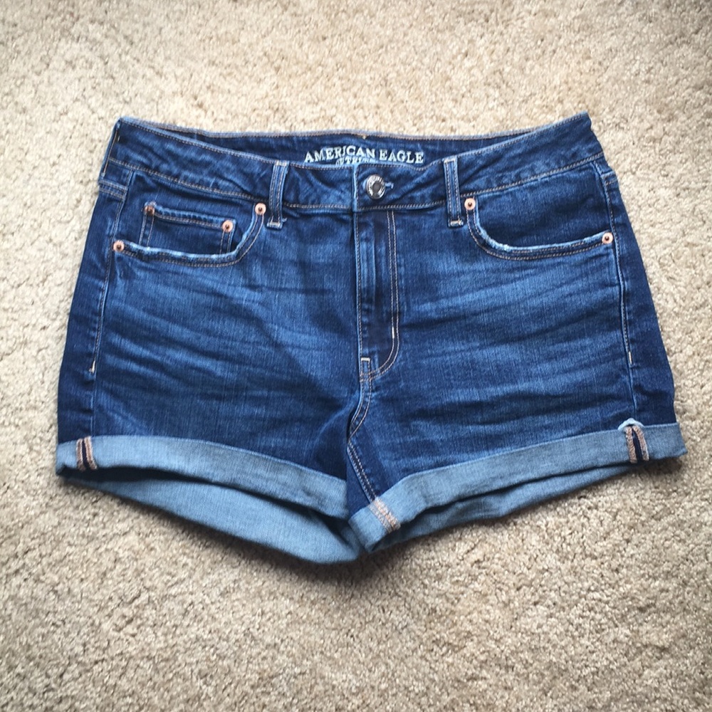 American Eagle midi shorts